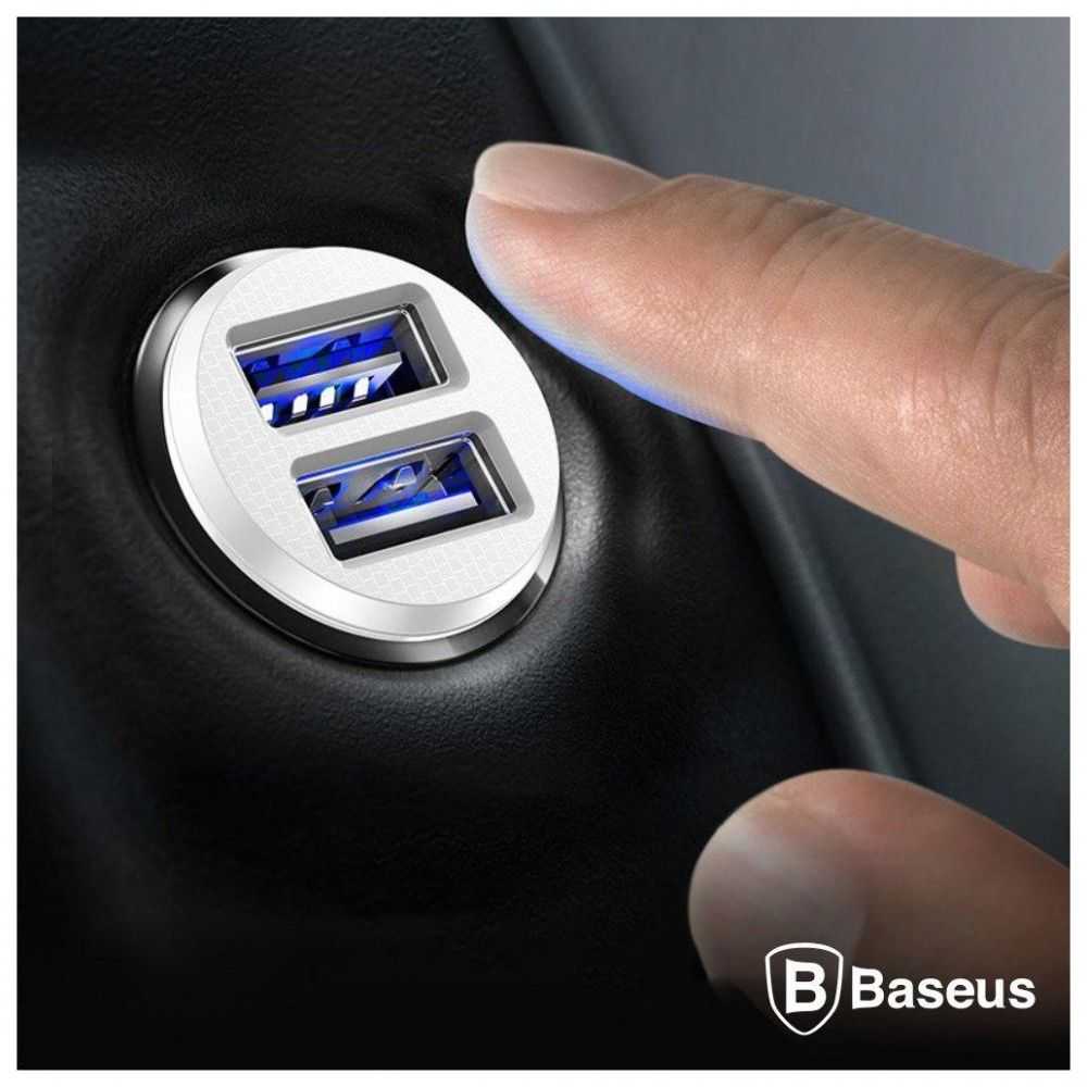 Baseus Carregador Dual USB 3.1A