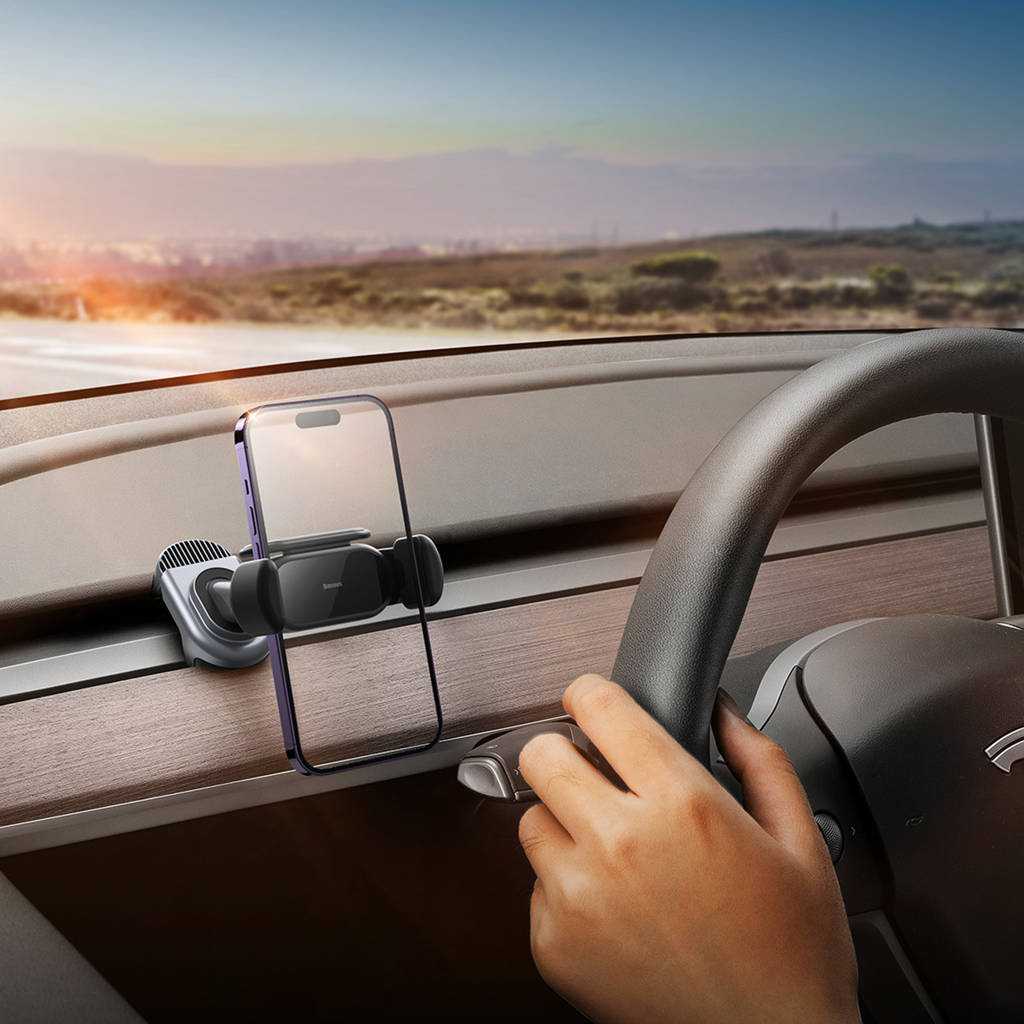 Baseus Soporte Solar para Tesla Model 3/Y