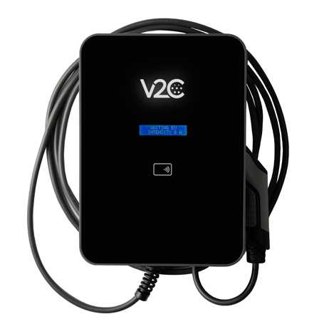 Wallbox V2C Trydan Pro   7,4 kW / 22 kW  3 Conectividade Total   Em uso | Carregadores EV  3 Wallbox | miio Store