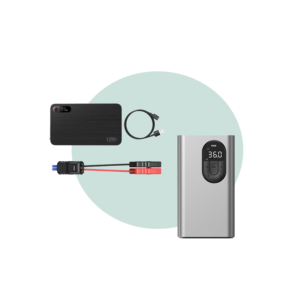 Kit d'Urgence Auto Baseus – Photo du produit | Accessoires | miio Store