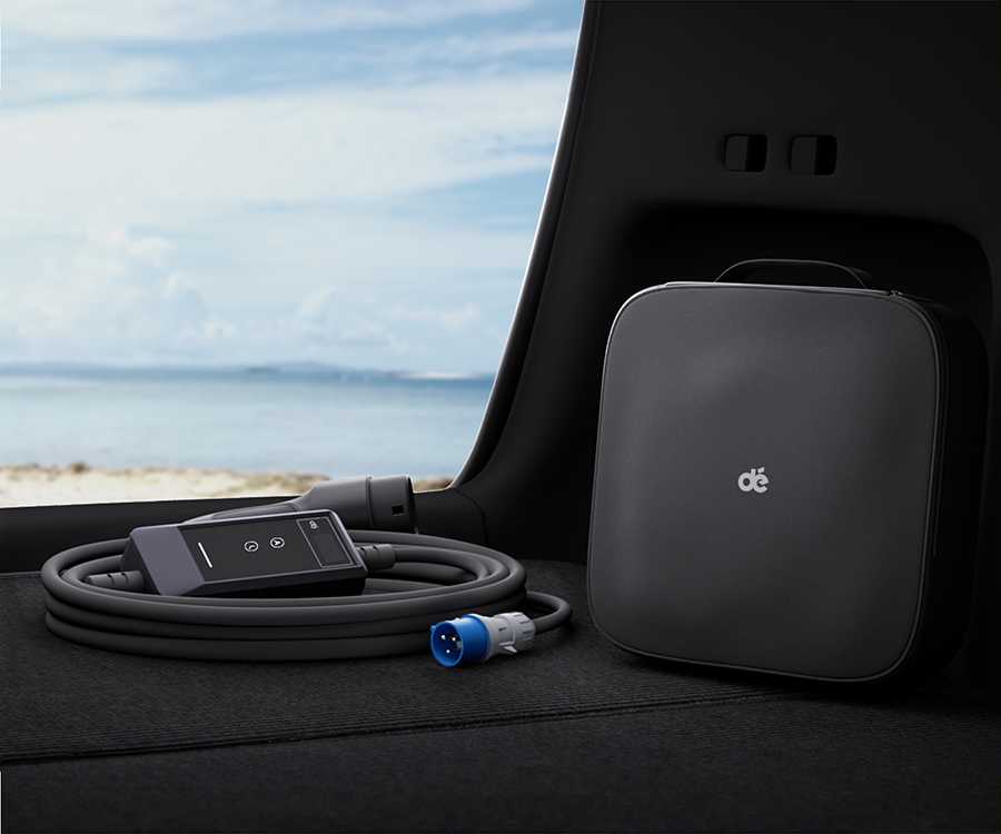 dé Carregador Portátil EV 7,4kW – Imagem lifestyle | Carregadores EV – Portátil | miio Store