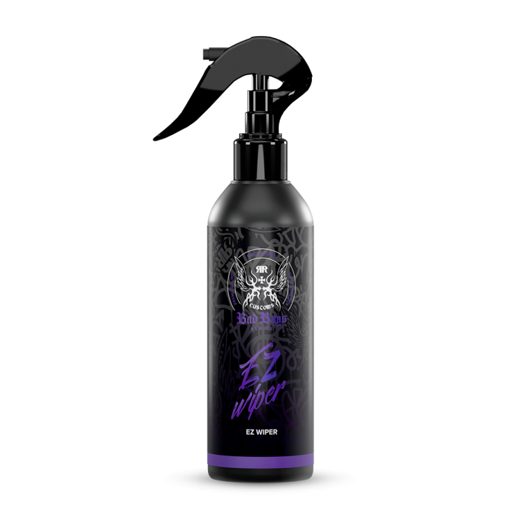 EZ Wiper Glass Sealant – Black spray bottle with purple label for water-repellent hydrophobic glass coating | Car Glass | miio Store