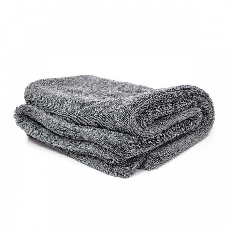 Black Master Premium Drying Towel 60x90 1600gsm – Toalla de secado premium de microfibra gris oscura gruesa 1600gsm | Detailing Auto | miio Store