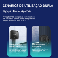 FoxESS Lmax Series Type 2 Wallbox 11 kW, App/WiFi/Bluetooth – Packaging | EV Chargers – Wallbox | miio Store