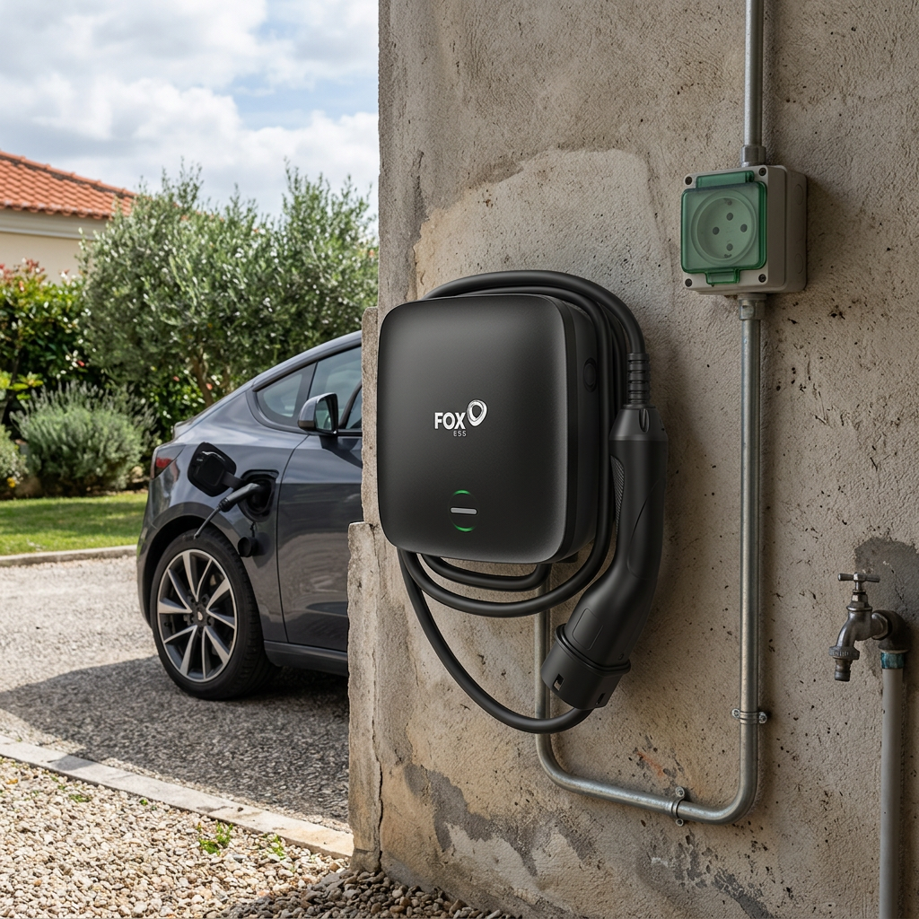 FoxESS L Series Type 2 Wallbox 7.3 kW, App/WiFi/Bluetooth
