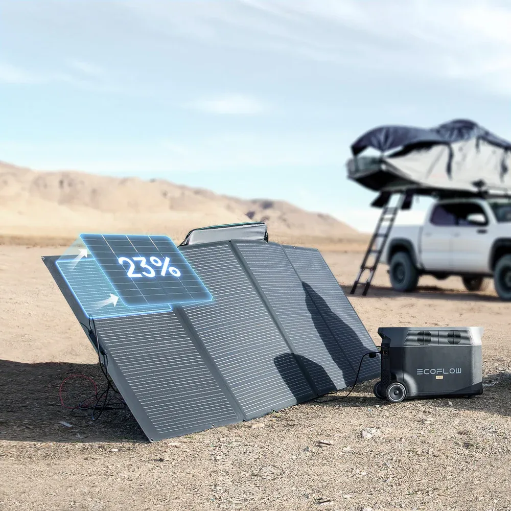 EcoFlow 400W Lightweight Portable Solar Panel